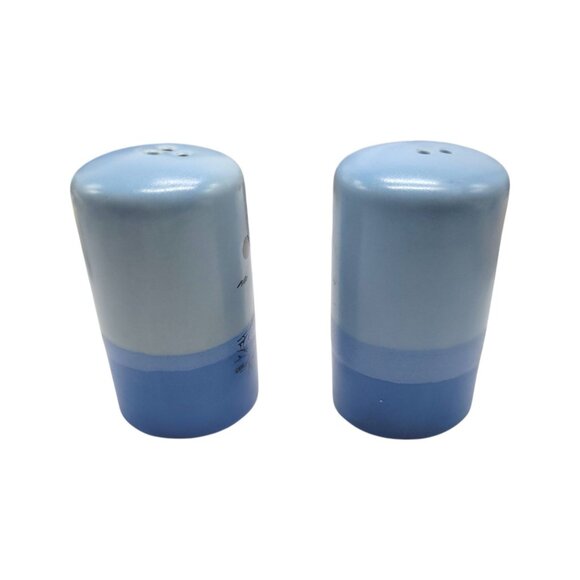 Lighthouse Ceramic Salt & Pepper Shakers 3" Coastal Decor Nova Scotia Stoneware - Picture 7 of 7